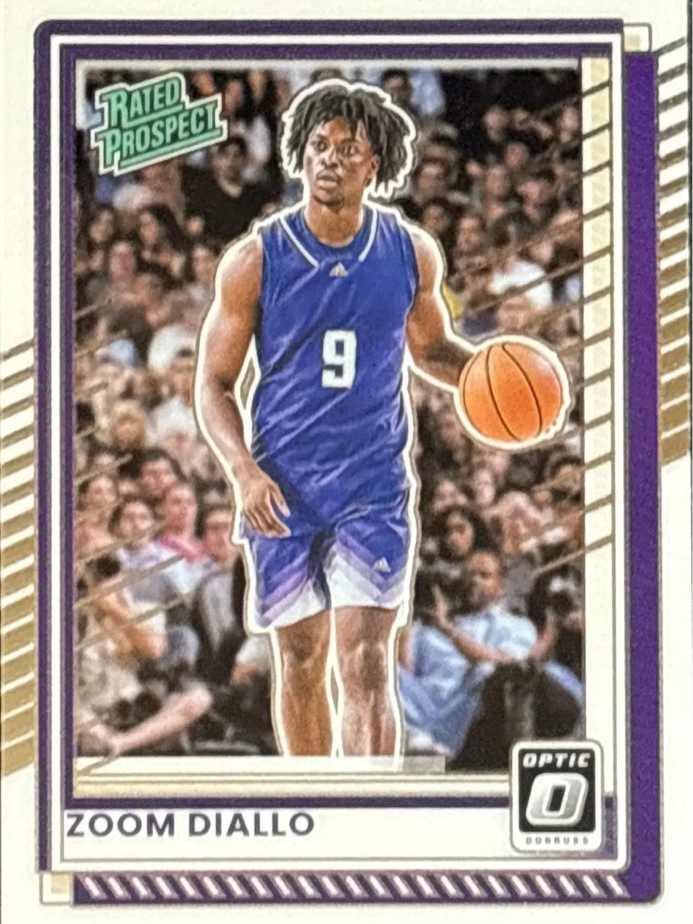 Panini Zoom Diallo Rated Prospect Basketball Card
